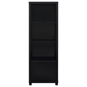 Sachin 3-piece Entertainment Center 79-inch TV Stand Black - 736303-SET