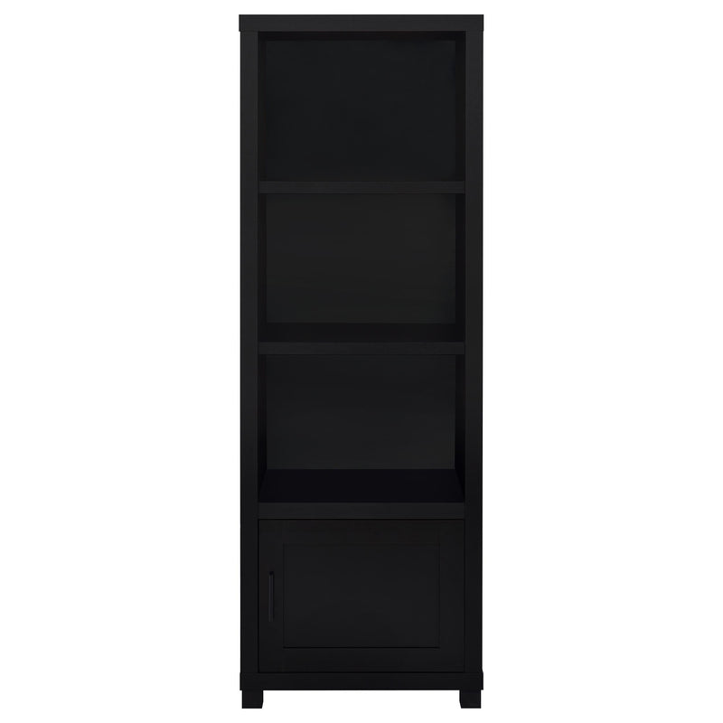 Sachin 3-piece Entertainment Center 79-inch TV Stand Black - 736303-SET