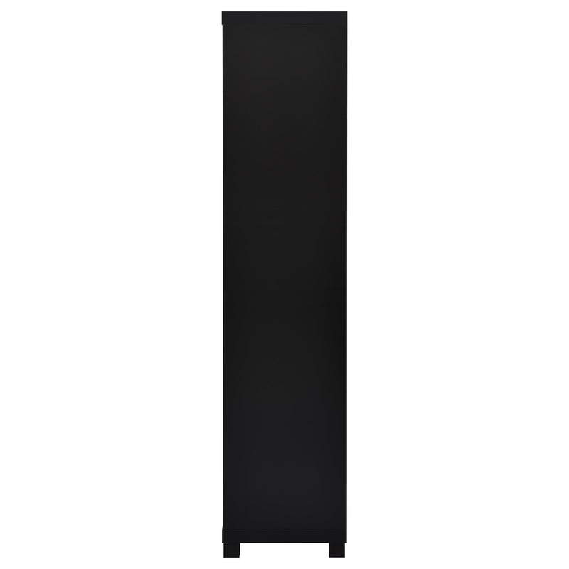 Sachin 3-piece Entertainment Center 79-inch TV Stand Black - 736303-SET