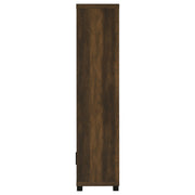 Sachin 3-shelf Engineered Wood Media Tower Dark Pine - 707736