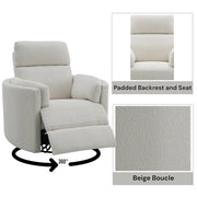 Sagen Glider Recliner W/Swivel - LV02733