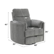 Sagen Recliner W/Swivel & Glider - LV01879