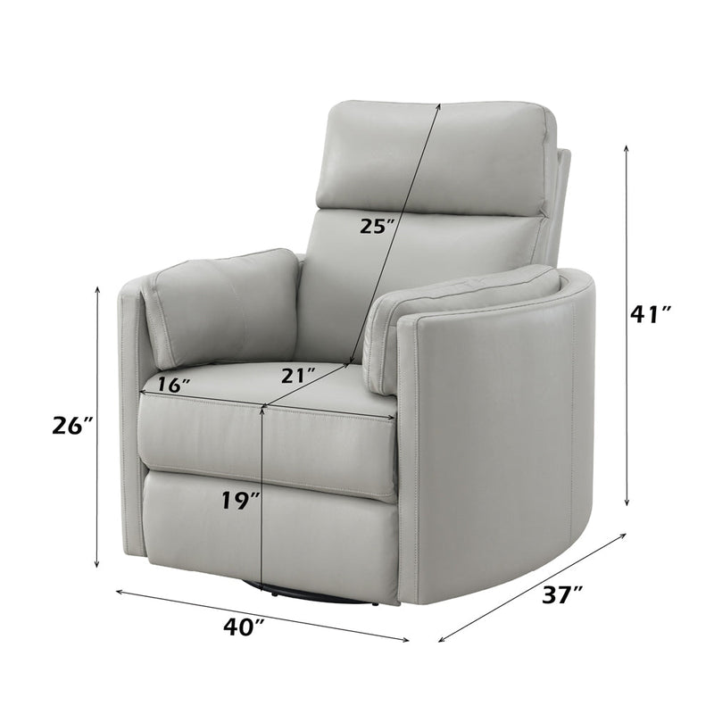 Sagen Recliner W/Swivel & Glider - LV01880