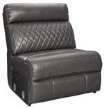 Samperstone Gray Armless Chair - 5520346 - DMV Furniture