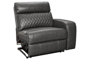 Samperstone Gray Right-Arm Facing Power Recliner - 5520362 - DMV Furniture