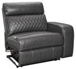 Samperstone Gray Right-Arm Facing Power Recliner - 5520362 - DMV Furniture