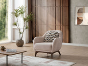 Samur Chair in Beige - 200-ELIF-SAM-A641-B