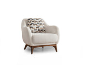 Samur Chair in Cream - 200-ELIF-SAM-A640-B