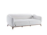 Samur Convertible Loveseat in Brown - 200-ELIF-SAM-A641-2