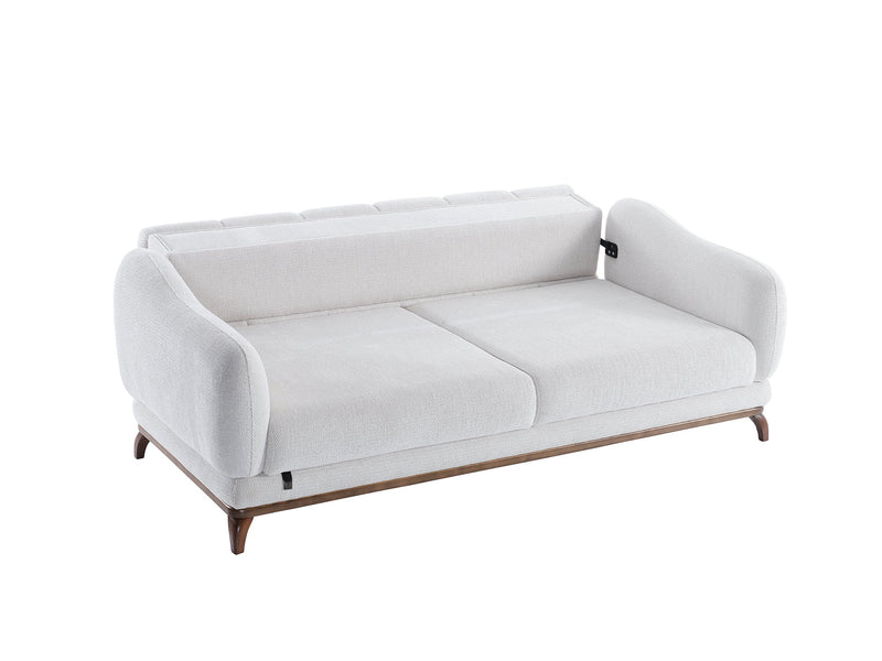 Samur Convertible Sofa in Cream - 200-ELIF-SAM-A640-3