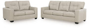 Santorine Bone Sofa and Loveseat - 21708U2