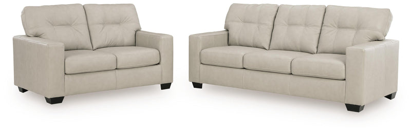 Santorine Bone Sofa and Loveseat - 21708U2