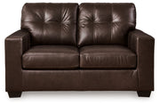 Santorine Dark Brown Loveseat - 2170635