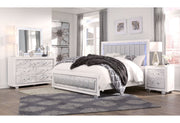 Santorini White Queen Bed Group - DMV FurnitureBedroom Set