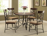 Sarah Brown Round Dining Set - DMV FurnitureDining Room Set