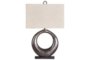 Saria Antique Silver Finish Table Lamp - DMV FurnitureTable Lamp