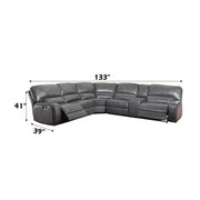 Saul Power Motion Sectional Sofa - LV53745