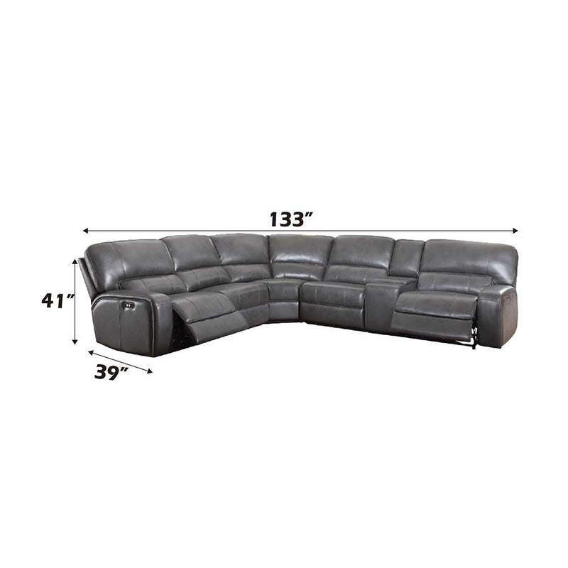 Saul Power Motion Sectional Sofa - LV53745