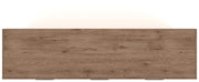Savonport Queen Panel Bed and Dresser in White/Brown - PKG025562