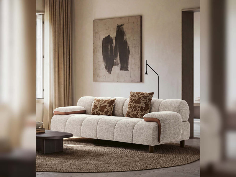 Savy Convertible 4 Seat Sofa in Beige - 200-ELI-SAV-SAVY-11-4