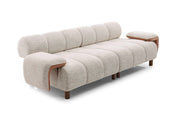 Savy Convertible 4 Seat Sofa in Beige - 200-ELI-SAV-SAVY-11-4