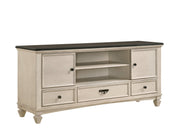 Saywer Antique 68" White/Brown TV Stand - DMV FurnitureTV Stand