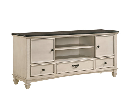 Saywer Antique 68" White/Brown TV Stand - DMV FurnitureTV Stand