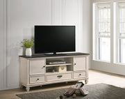 Saywer Antique 68" White/Brown TV Stand - DMV FurnitureTV Stand