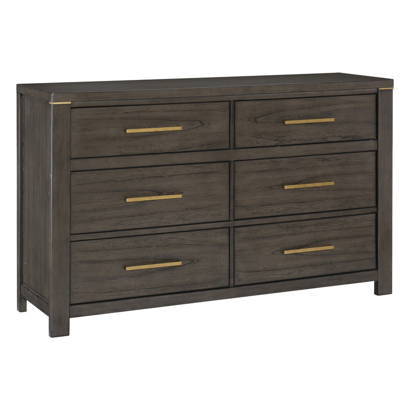 Scarlet Brownish Gray LED Upholstered Panel Bedroom Set - DMV FurnitureBedroom Set