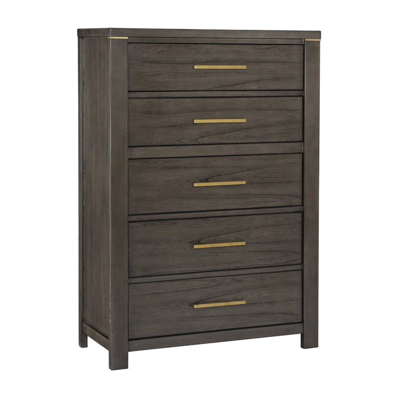 Scarlet Brownish Gray LED Upholstered Panel Bedroom Set - DMV FurnitureBedroom Set
