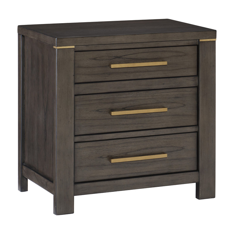 Scarlet Brownish Gray LED Upholstered Panel Bedroom Set - DMV FurnitureBedroom Set