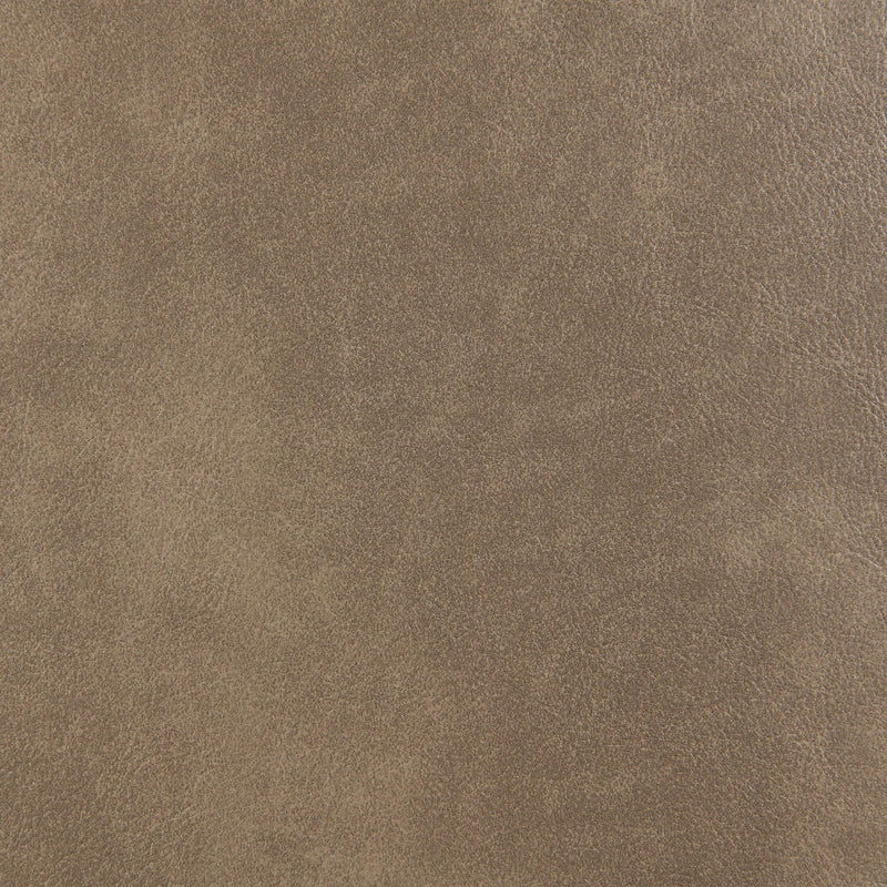 Scotland Faux Leather Upholstered Track Arm Chair Brown - 504669