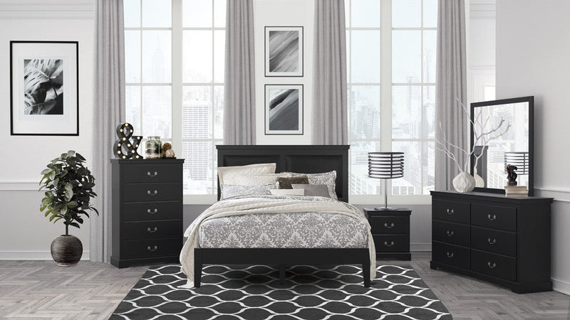 Seabright Black Panel Bedroom Set - DMV FurnitureBedroom Set