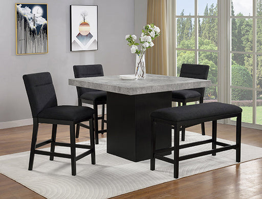 Sebastian Counter Height Bench Bk - 2725-BENCH-BK