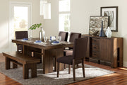 Sedley Walnut Extendable Dining Set - DMV FurnitureDining Room Set