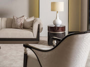 Senato 4-pieces (1 Four Seater Lux Sofa & 1 Four Seater Sofa & 2 Chair) Livingroom in Cream - 200-GAB-SEN-4L411