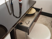 Senato Bedroom (Queen Frame With Headboard & Dresser With Mirror & Ottoman & 2 Nightstand & Bench) - 200-GAB-SEN-QB-SET