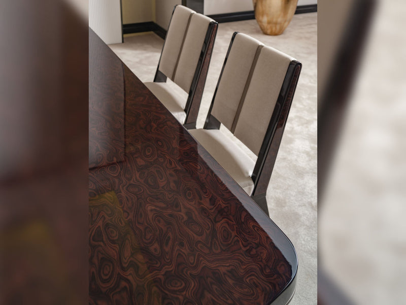 Senato Diningroom (Consol With Mirror & Dining Table & 6 Dining Chair) - 200-GAB-SEN-DT-6-SET