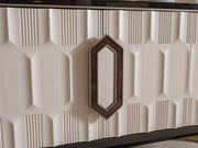 Senato Diningroom (Consol With Mirror & Dining Table & 6 Dining Chair) - 200-GAB-SEN-DT-6-SET