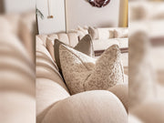 Senato Stationary Four Seater Lux Sofa in Cream - 200-GAB-SEN-4L