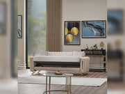 Senfoni Convertible Sofa Beige in Beige - 101-SEN-TUR276-3