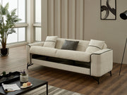 Sente Convertible Sofa in Cream - 200-SIM-SEN-GIRNE01-3