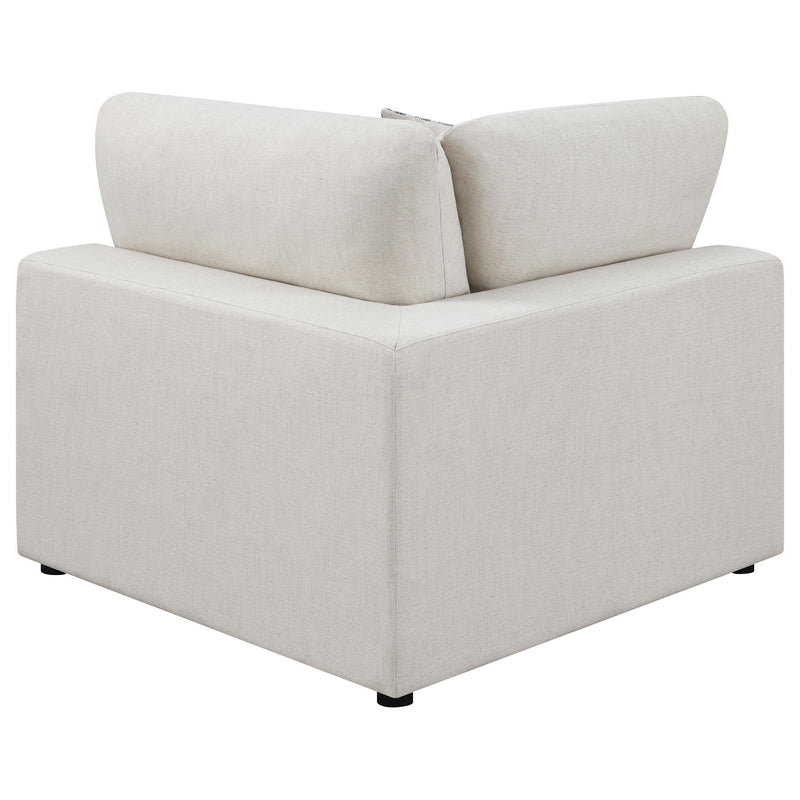 Serene 4-piece Upholstered Modular Sectional Sofa Beige - 551321-SETA
