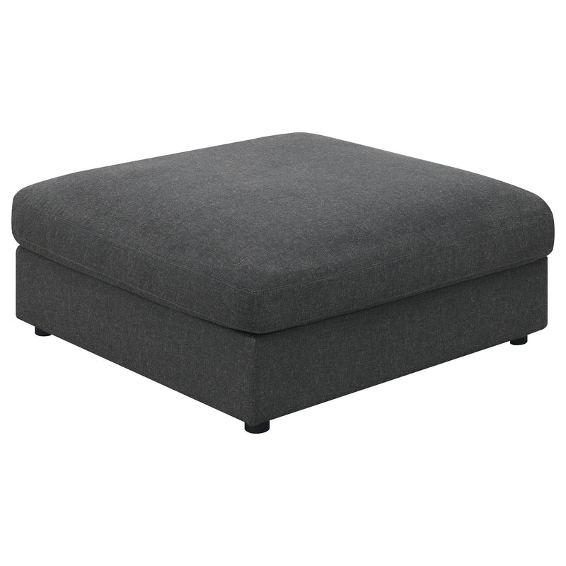 Serene 4-piece Upholstered Modular Sectional Sofa Charcoal - 551324-SETB