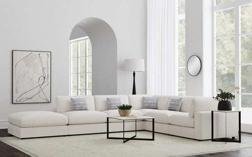 Serene 6-piece Upholstered Modular Sectional Sofa Beige - 551321-SET