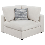 Serene 6-piece Upholstered Modular Sectional Sofa Beige - 551321-SET