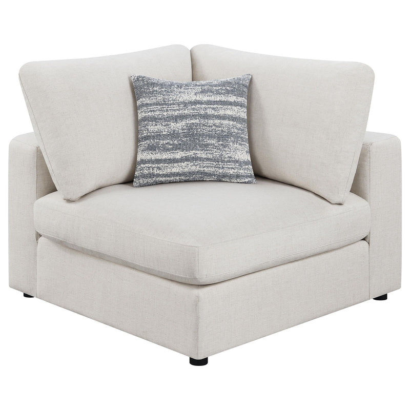 Serene 6-piece Upholstered Modular Sectional Sofa Beige - 551321-SET