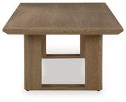 Serene Bay Dark Brown Outdoor Coffee Table - P671-701