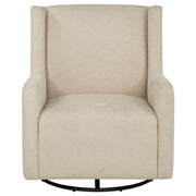 Serra Boucle Upholstered Swivel Glider Sandy Beige - 902453