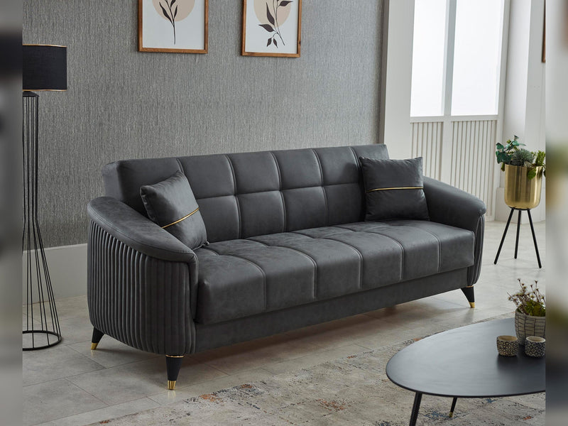 Serva Convertible Loveseat in Beige - 200-SIM-SER-TALAS01-2
